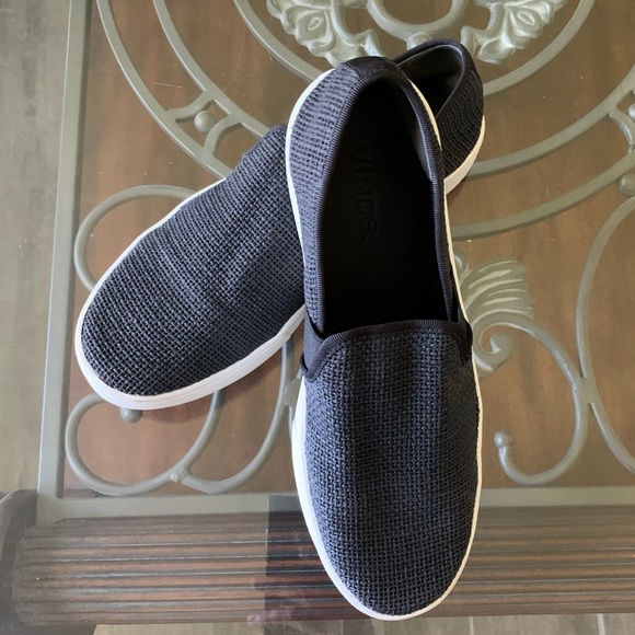 VINCE SLIP ON WOVEN PRESTON SNEAKERS SIZE 8/5 - Picture 2 of 7